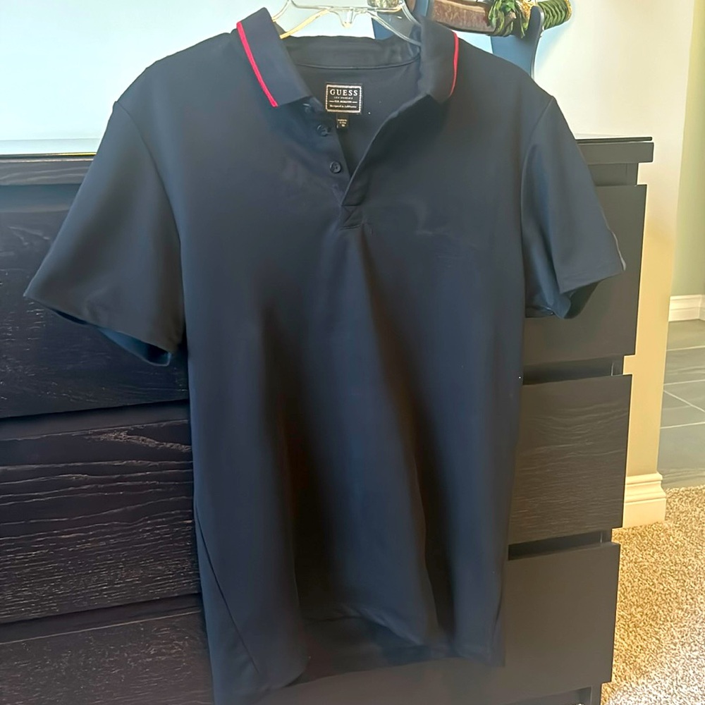Mens guess polo shirt.